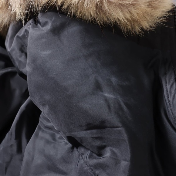 CANADA GOOSE Vancouver Down Jacket Small Black Authentic Men Used - Picture 11 of 14